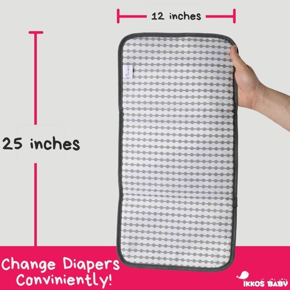 Ikkos Portable Changing Pad for Diaper Bag - Picture 2 of 4